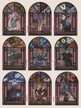 Load image into Gallery viewer, Mighty Nein Stained Glass Charms