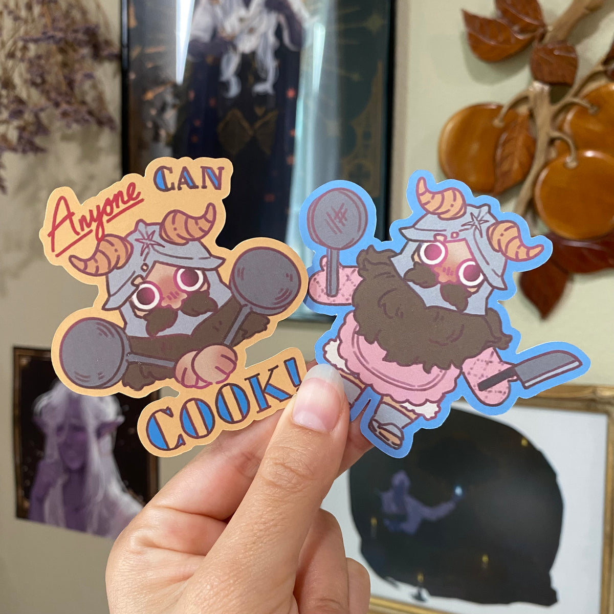 Dungeon Meshi Silly Senshi Stickers