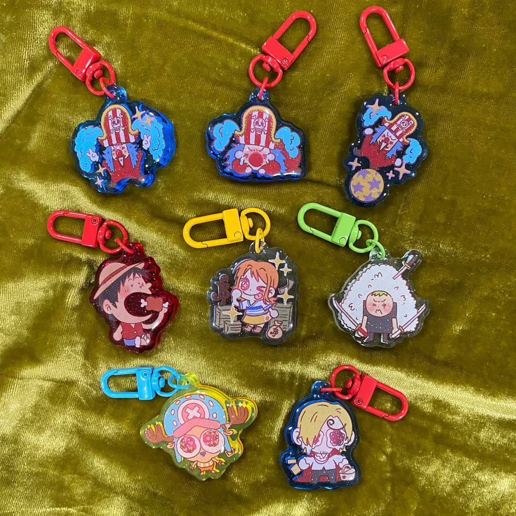 Silly One Piece Charms