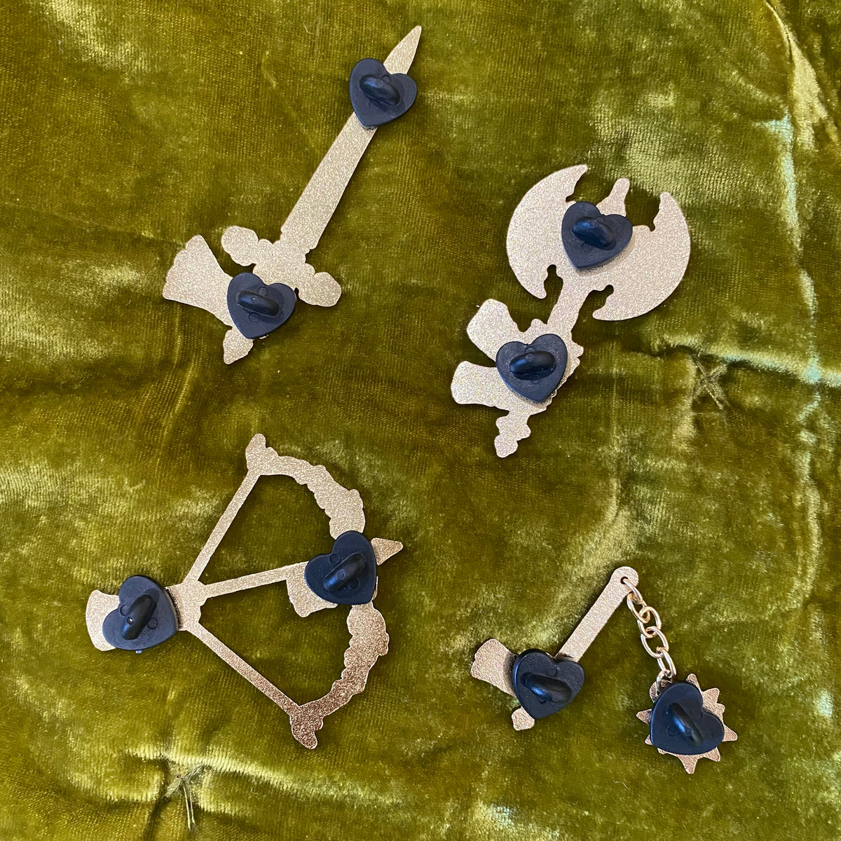 Weapons Enamel Pin