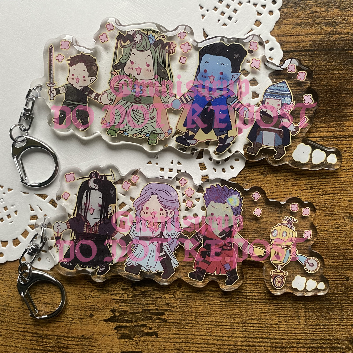 Bells Hells Hold Hands! 4" Charm