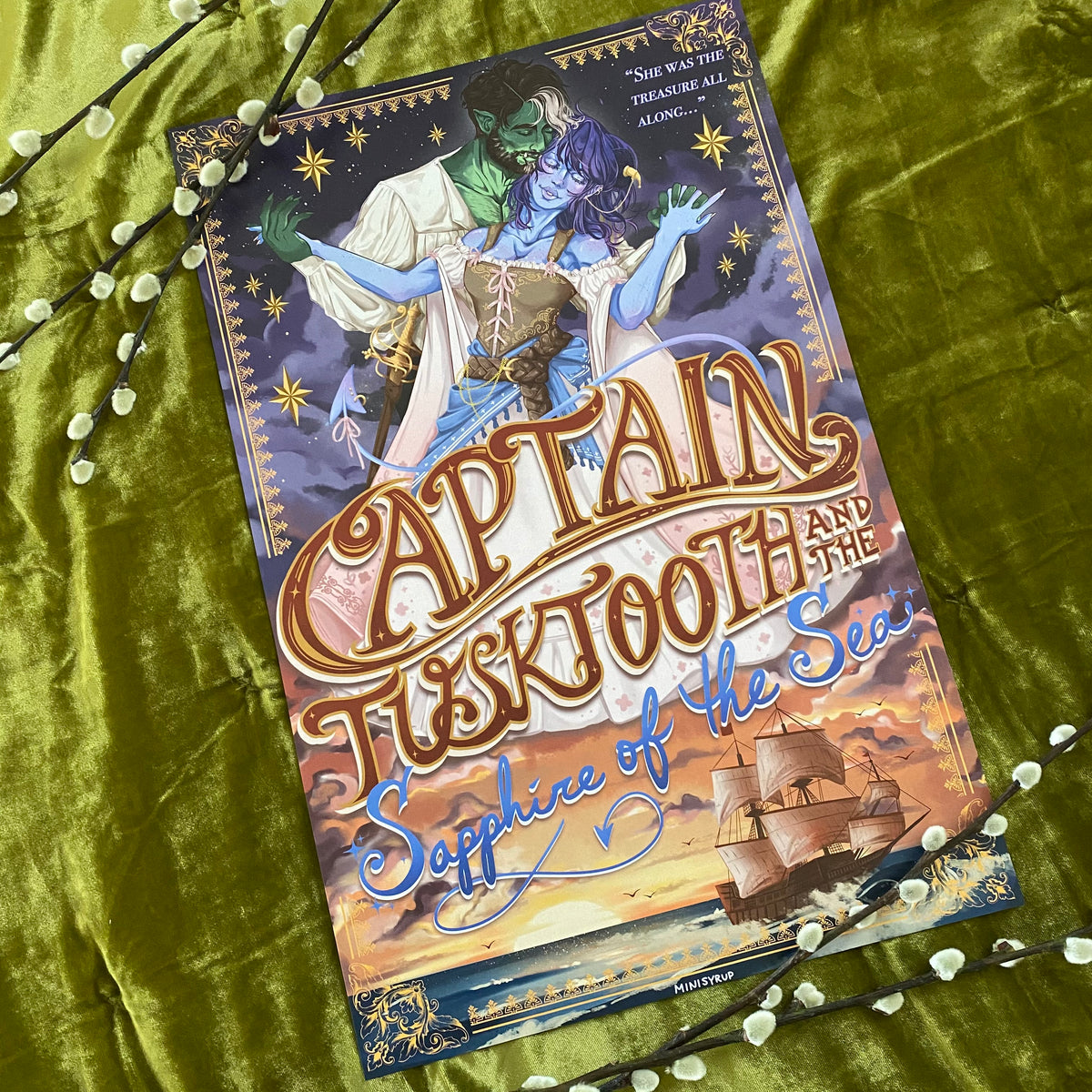 'Captain Tusktooth' Print
